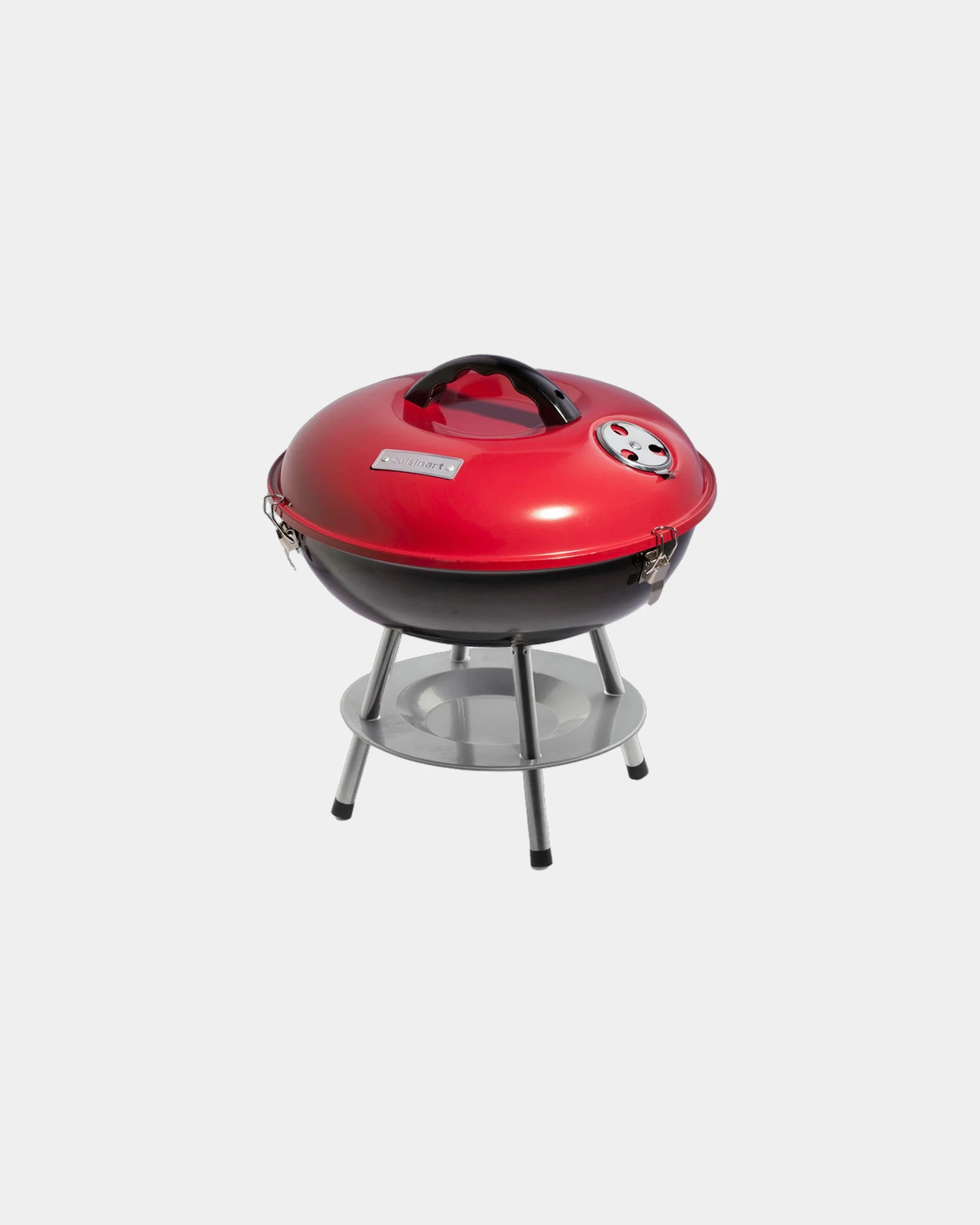 Custom 14" steel charcoal grill for outdoor events - 1